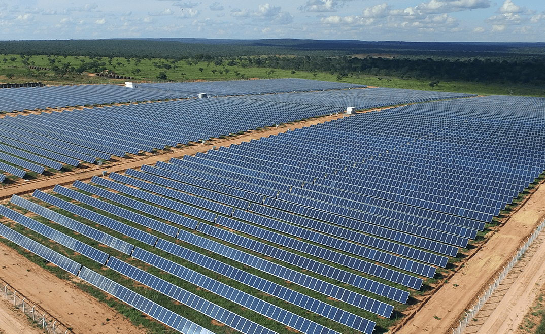 Fazenda solar da Órigo, startup de energia solar compartilhada